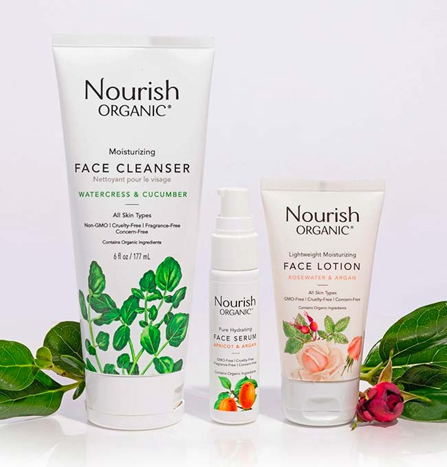 Nourish Organic Cruelty-Free Skincare Products