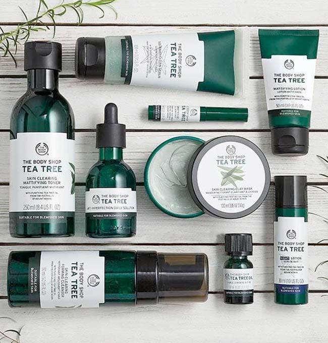 The Body Shop 100% Vegetarian Skincare