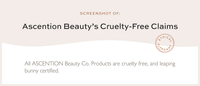 Is Ascention Beauty Cruelty-Free?
