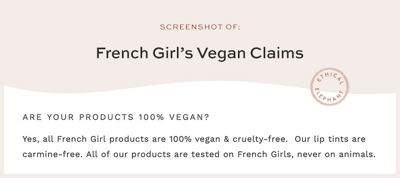Is French Girl Vegan?