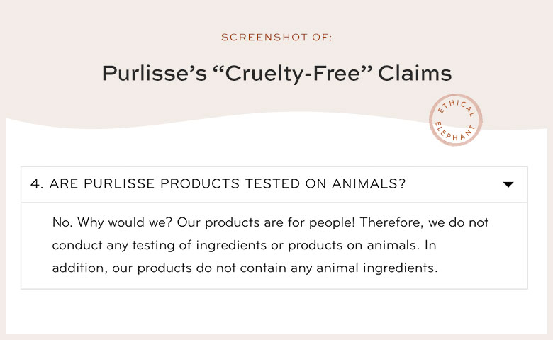 Is Purlisse Cruelty-Free?