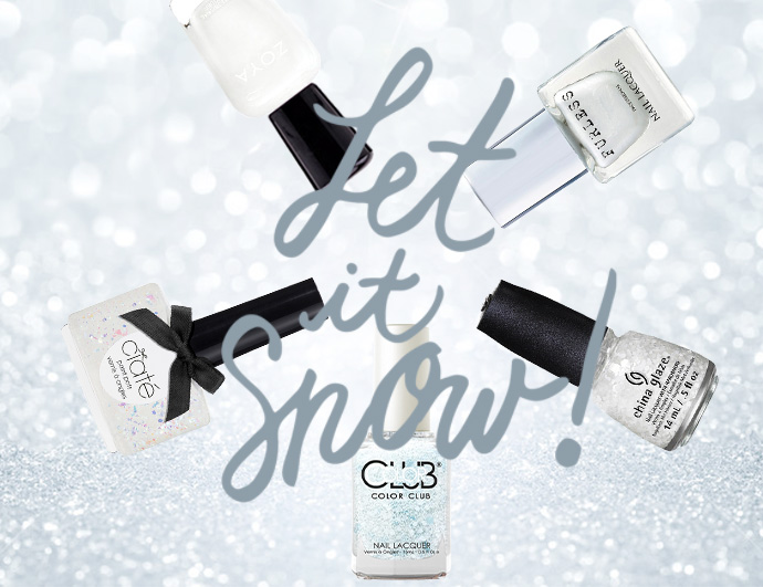Let It Snow Holiday Vegan + Cruelty-Free Nail Inspiration