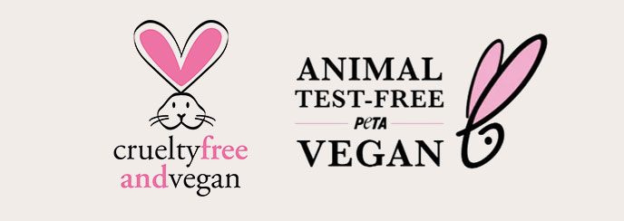 PETA Cruelty-Free & Vegan Certified Logo