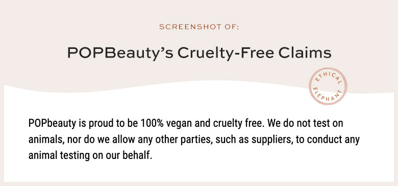 Is POPBeauty Cruelty-Free?