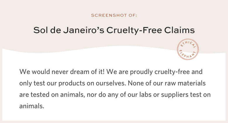 Is Sol de Janeiro Cruelty-Free?
