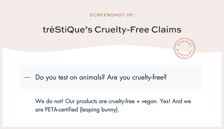 Is trestique Cruelty-Free?