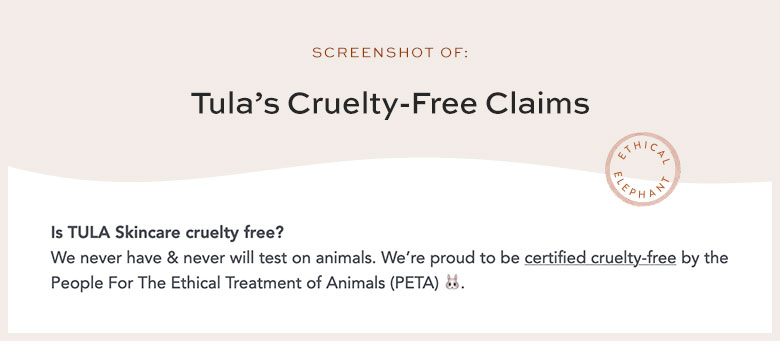 Is Tula Cruelty-Free?