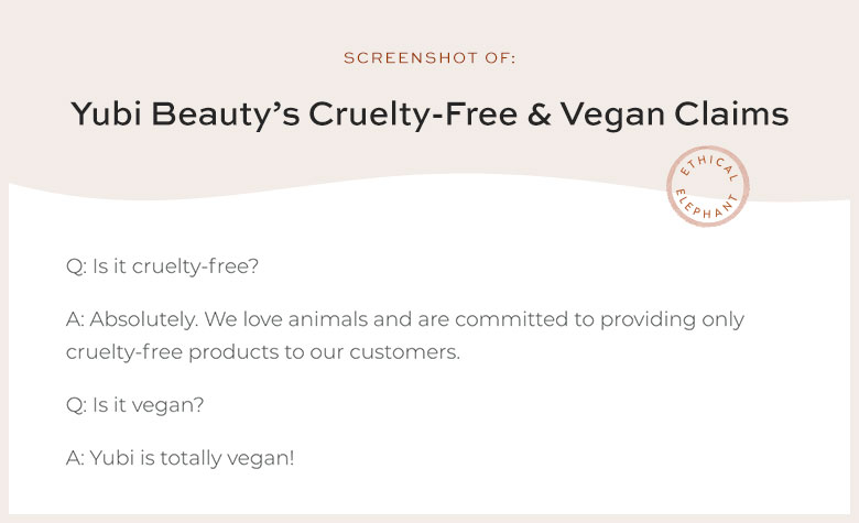 Is Yubi Beauty Cruelty-Free & Vegan?